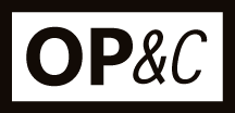 A logo that says ‘OP&C’